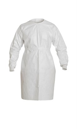 DuPont Tyvek IsoClean gown with bound neck